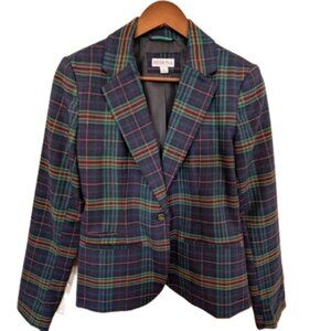 Merona Women's Plaid Jacket Size 4